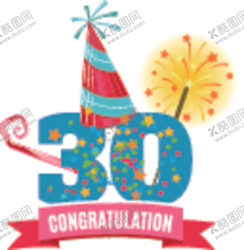编号：66242902200745058790【酷图网】源文件下载-30周年庆