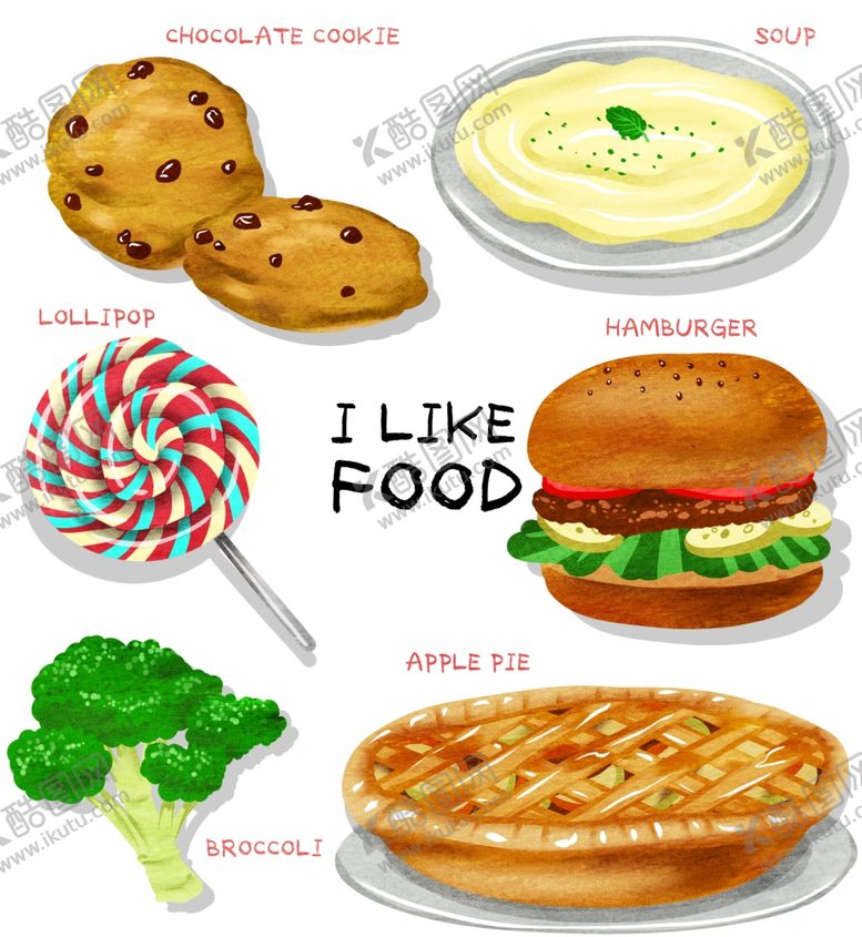 编号：25702210050006014734【酷图网】源文件下载-手绘餐饮美食