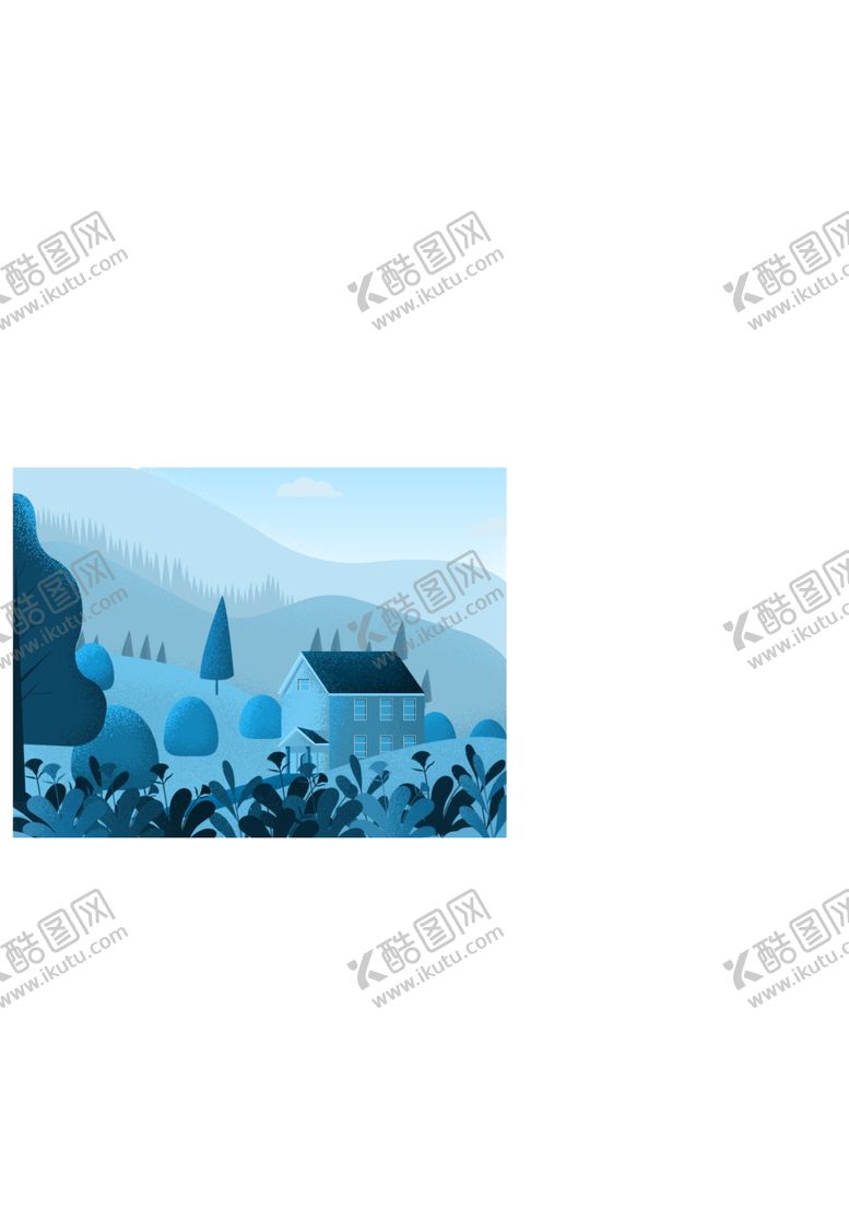 编号：69652209211354077763【酷图网】源文件下载-风景插画