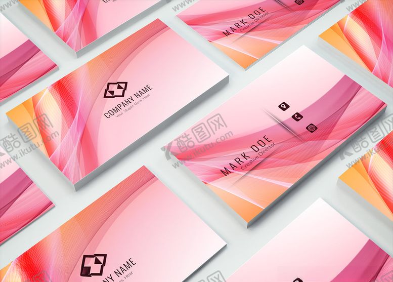 编号：99153209291257362351【酷图网】源文件下载-矢量名片模板