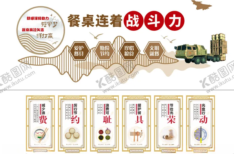 编号：94719705041627586249【酷图网】源文件下载-食堂餐厅文化墙