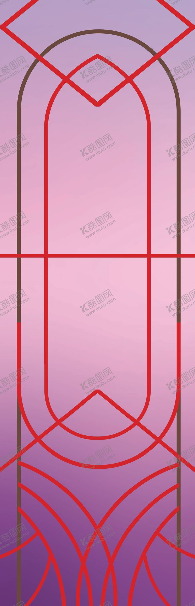 编号：79464904050741392181【酷图网】源文件下载-欧式复古雕花拱形窗设计图