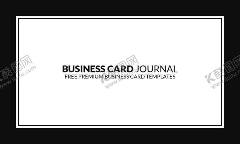 编号：48681110220248337404【酷图网】源文件下载-名片模板