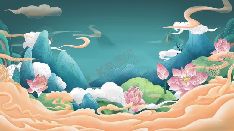 编号：54780506251137518980【酷图网】源文件下载-中国风背景