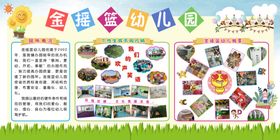 幼儿园展板