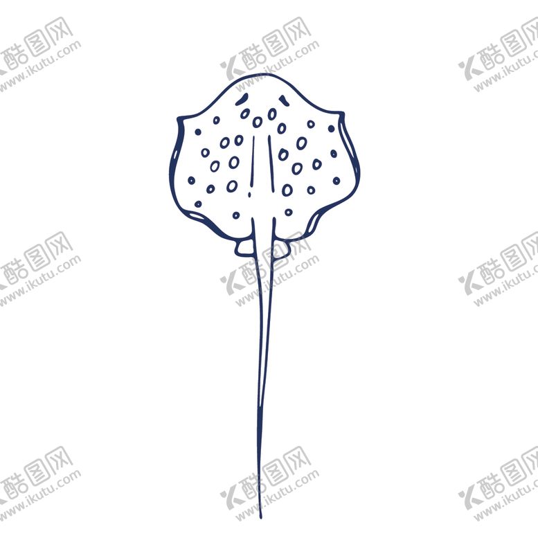 编号：37045505182125048458【酷图网】源文件下载-手绘海洋生物