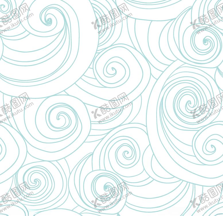编号：11851210302142015255【酷图网】源文件下载-日式水波花纹图案