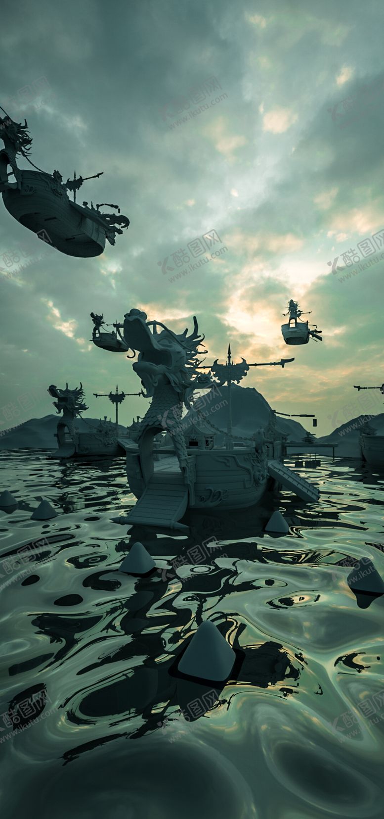 编号：66567809272149492449【酷图网】源文件下载-龙舟