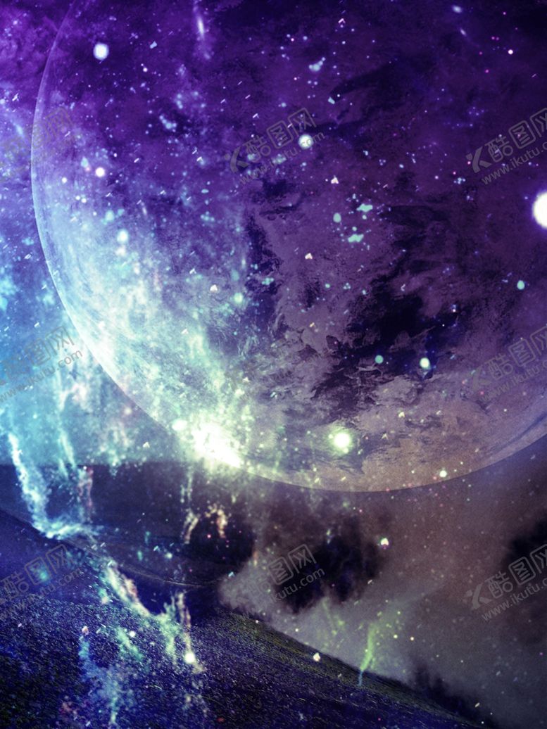 编号：83974505070813496816【酷图网】源文件下载-炫酷星球背景素材