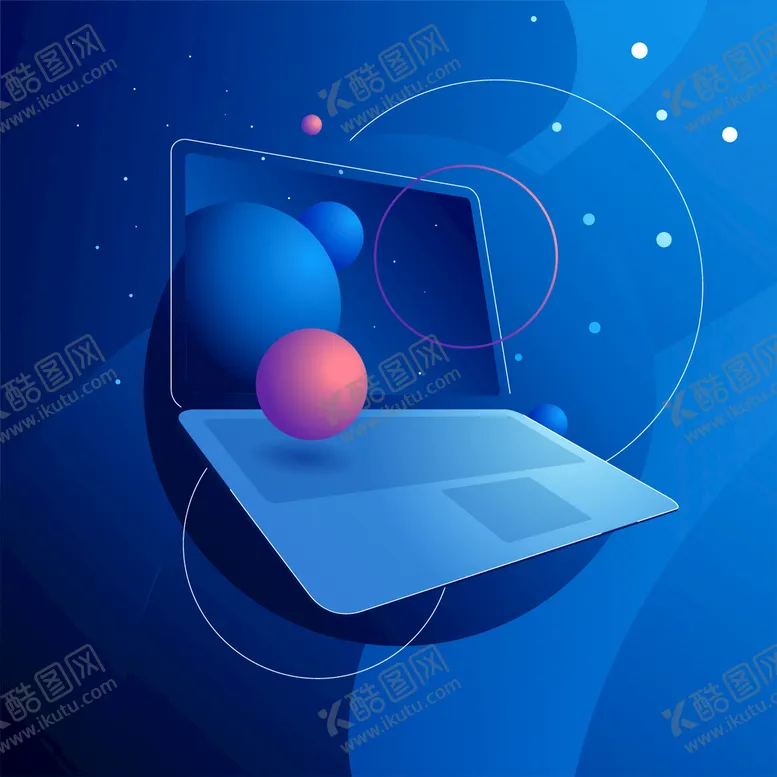 编号：74258909171057317529【酷图网】源文件下载-反重力科技元素背景