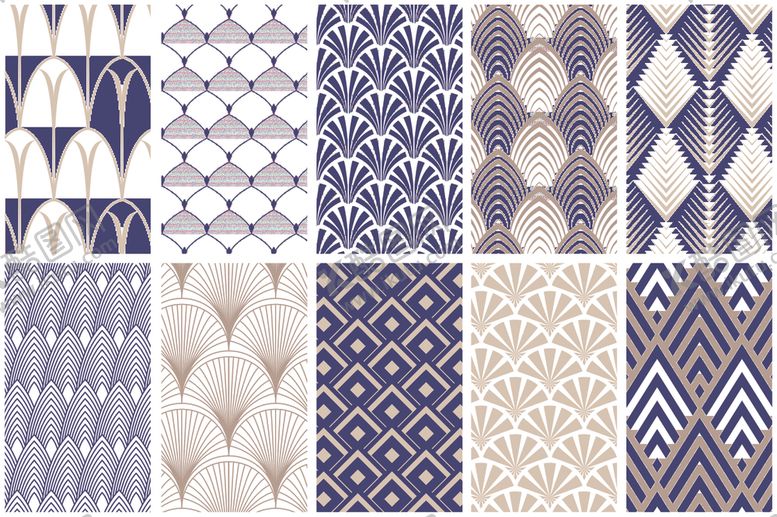 编号：66861311020714483467【酷图网】源文件下载-几何纹理图案