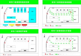 消防四色图