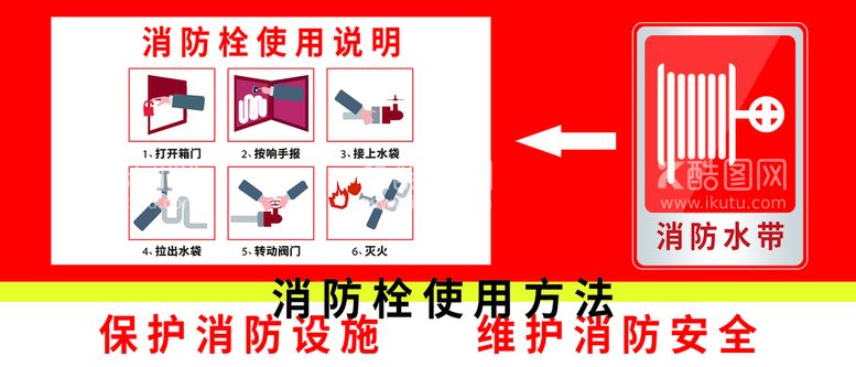 编号：57788411122341532204【酷图网】源文件下载-消防栓海报使用方法