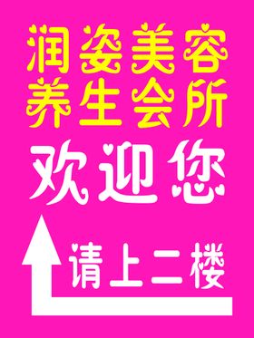 美容养生会所小清新整容展板