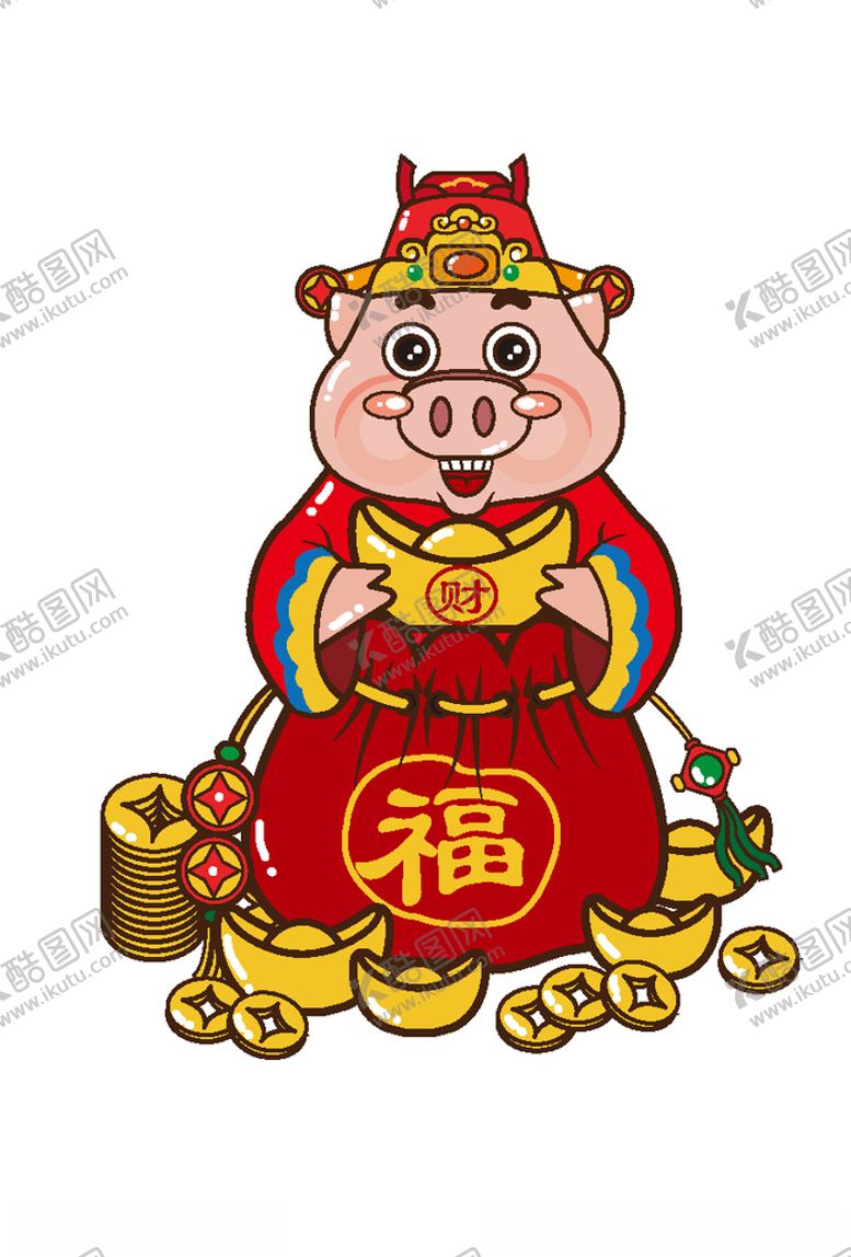 编号：64011809131356498957【酷图网】源文件下载-财神