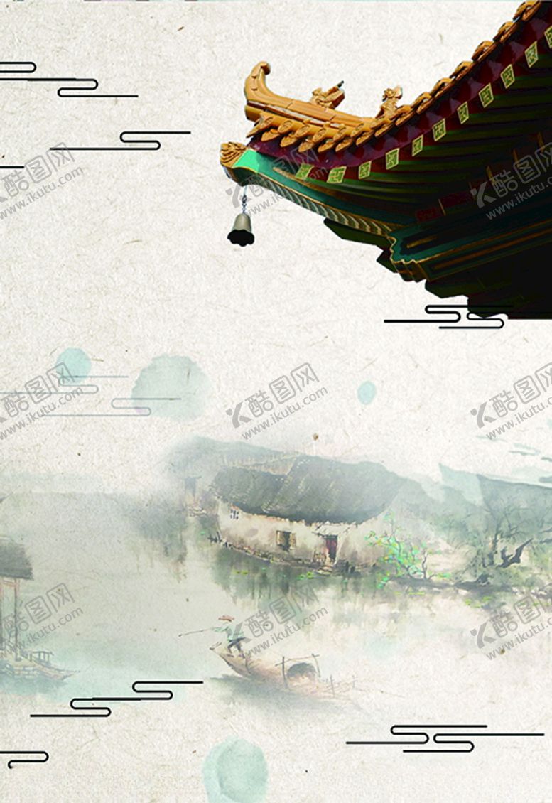 编号：36077204300826176833【酷图网】源文件下载-中国风水墨古典装饰画