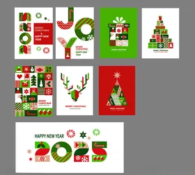 圣诞节简约创意海报