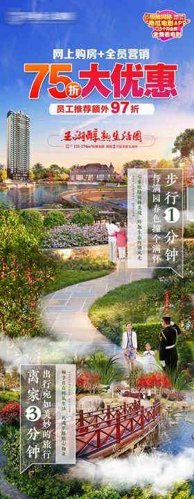 地产创意生活圈长图