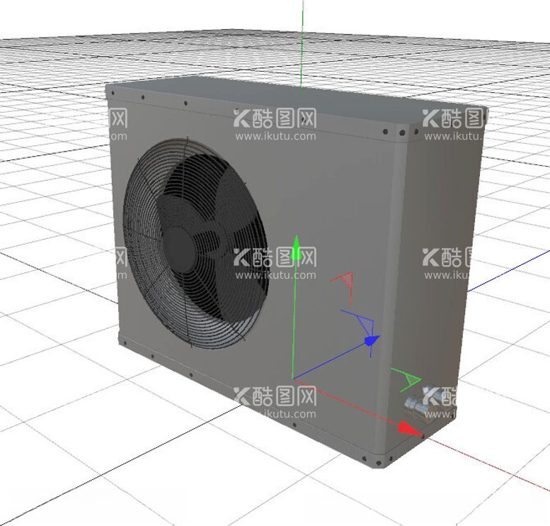 编号：74062512081346213221【酷图网】源文件下载-C4D模型空调外机