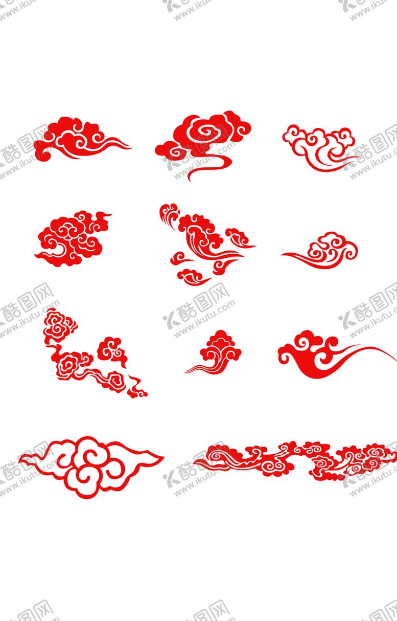 编号：13946703302251118289【酷图网】源文件下载-中国风祥云图案花纹底纹PNG