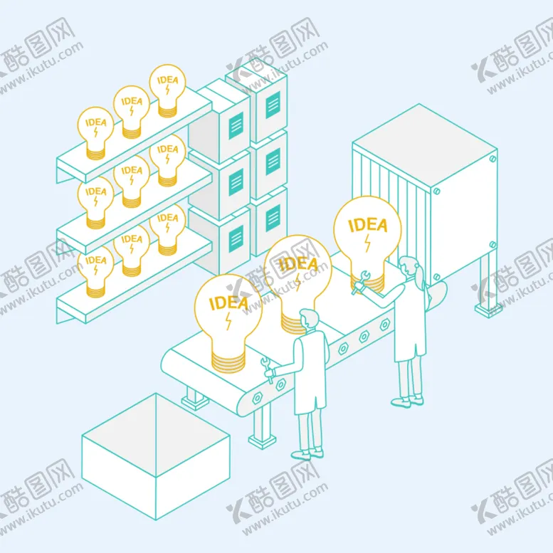 编号：86560302061226037102【酷图网】源文件下载-2.5D互联网商务 