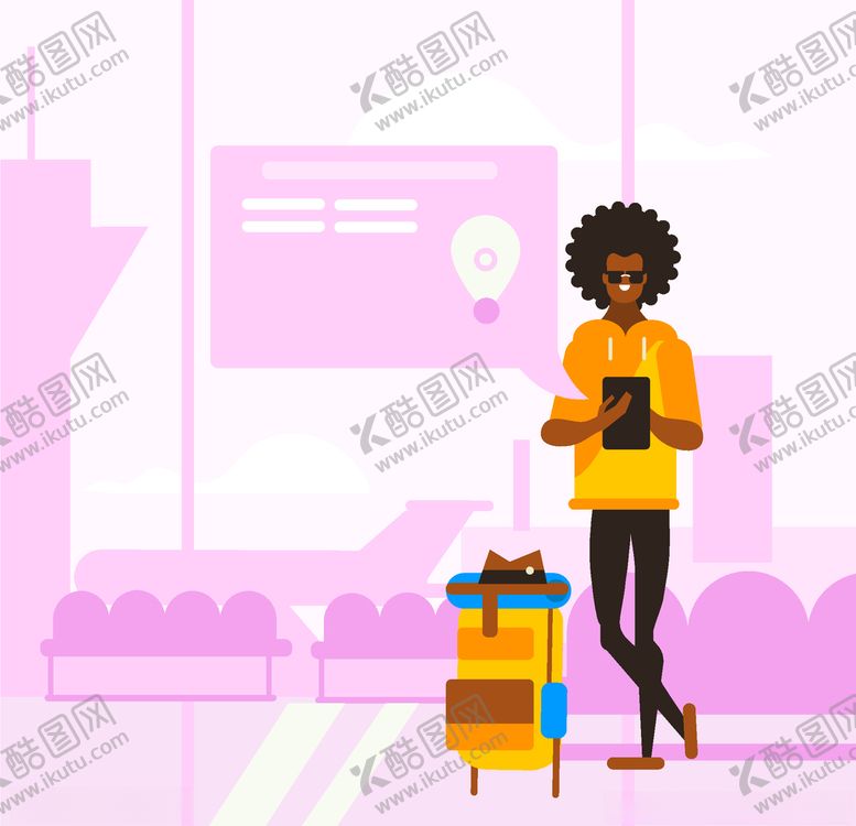 编号：14140310220005307695【酷图网】源文件下载-旅客游客