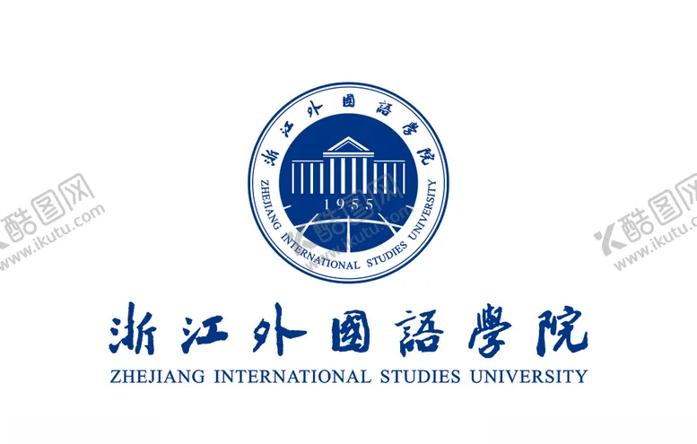 编号：18091703241948186875【酷图网】源文件下载-浙江外国语学院标志LOGO