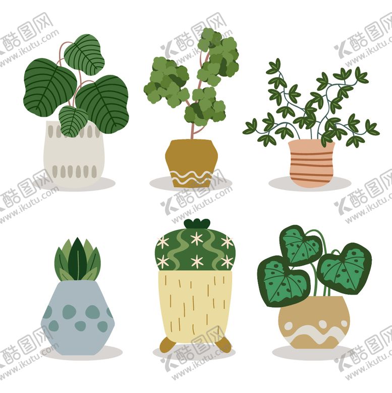 编号：28917609121442412309【酷图网】源文件下载-绿色植物盆栽盆景