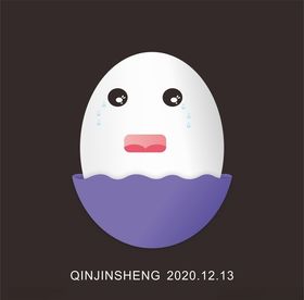 表情包鸡蛋紫