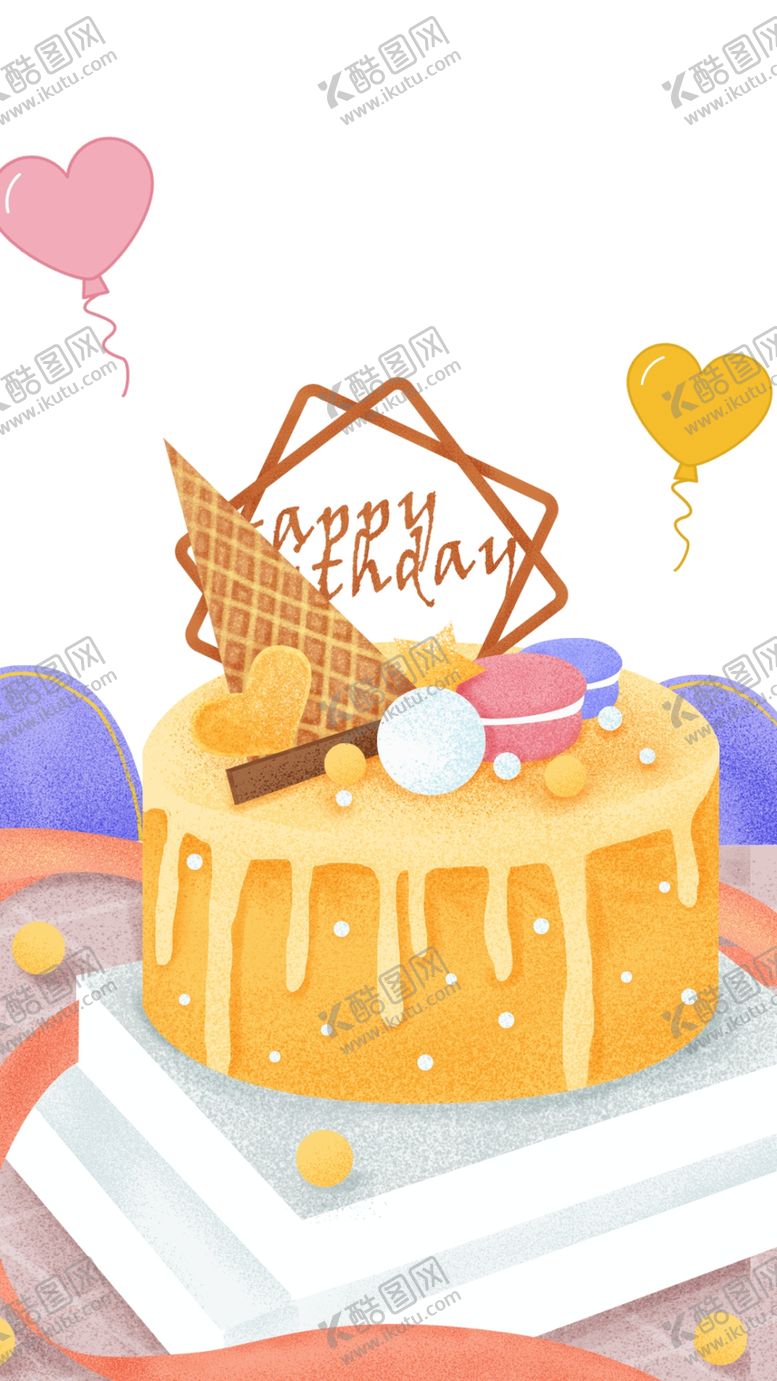 编号：21871407141445408454【酷图网】源文件下载-生日背景