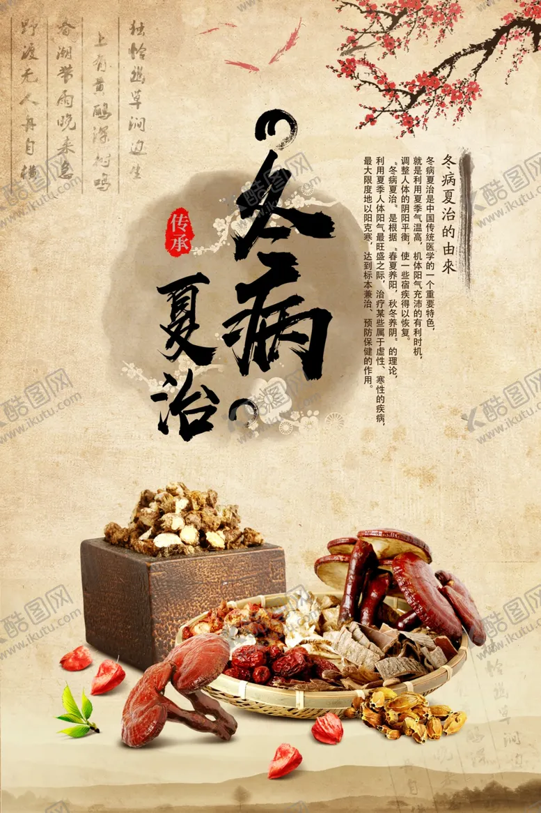 编号：60590802131307169778【酷图网】源文件下载-冬病夏治展板