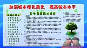 创森宣传展板美好森林城市