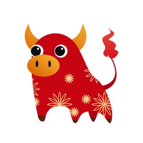 2021牛年元素