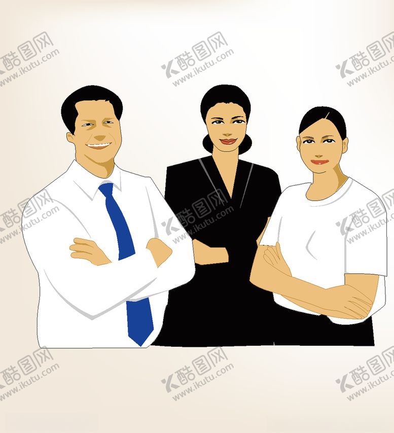 编号：52677507022152089326【酷图网】源文件下载-商务人物漫画动画动漫壁纸