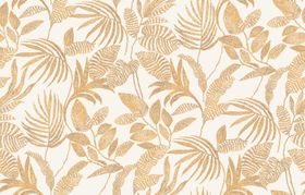 金色植物花纹图案背景