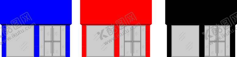 编号：37876801201853178958【酷图网】源文件下载-门面 门头 效果图  多种色