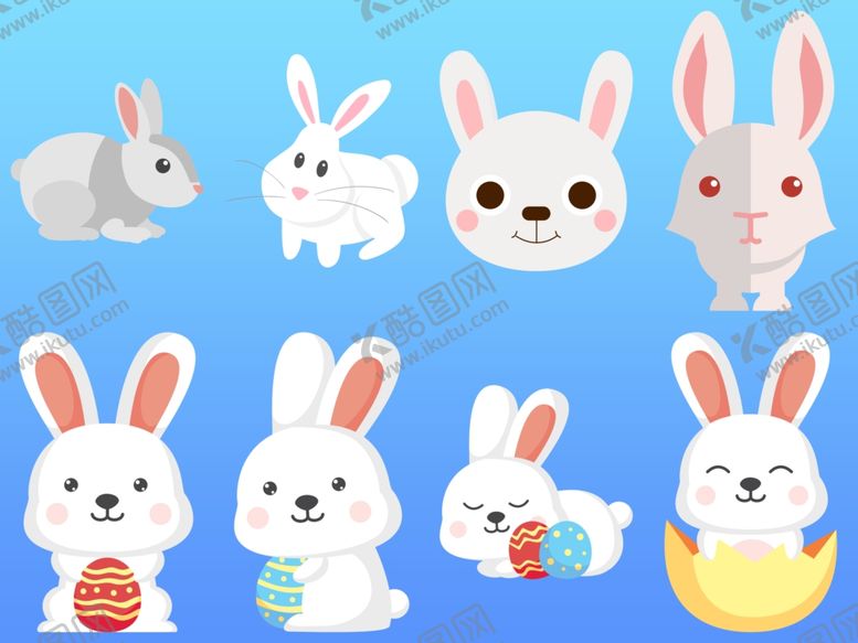 编号：86746109231300007863【酷图网】源文件下载-兔子