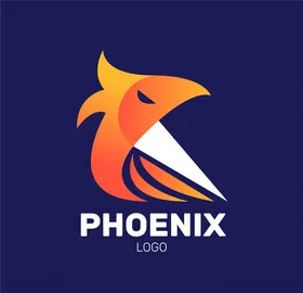 凤凰示范园区logo标志