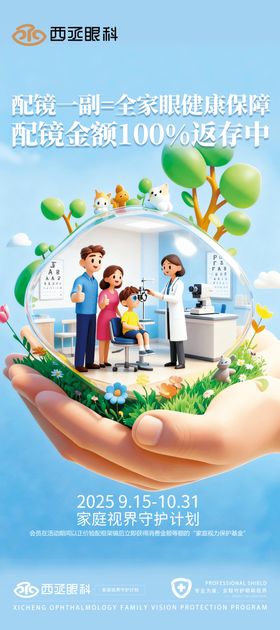 家庭守护宣传海报