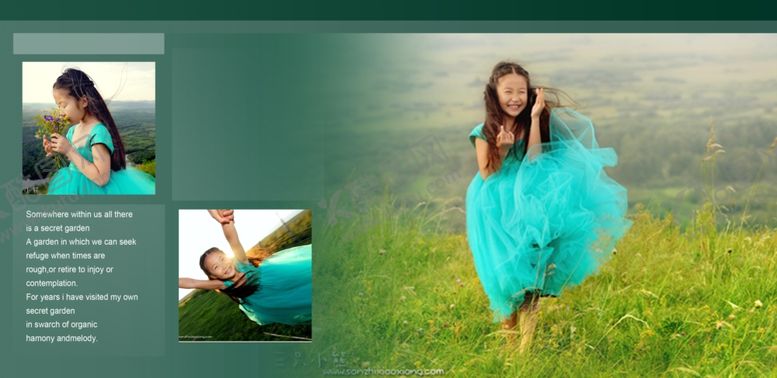 编号：76931210101954022678【酷图网】源文件下载-快乐成长幼儿少儿纪念相册模板