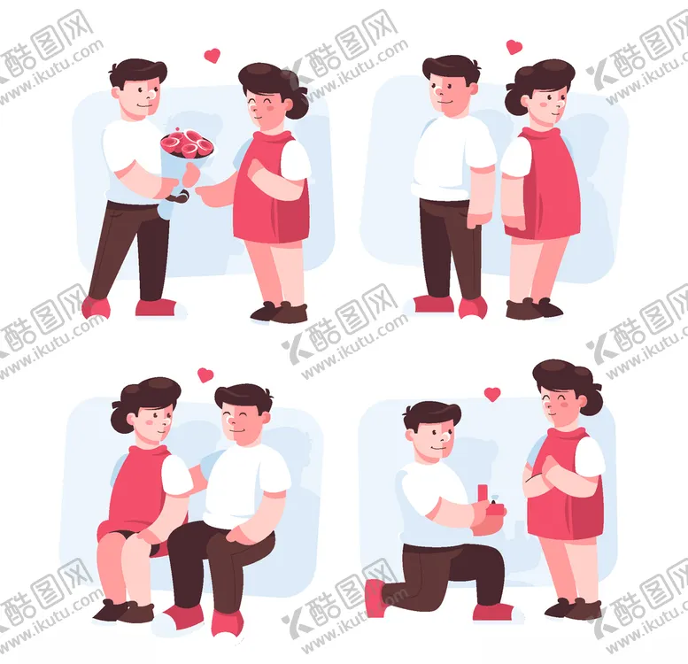 编号：68930909250431139332【酷图网】源文件下载-情人节情侣