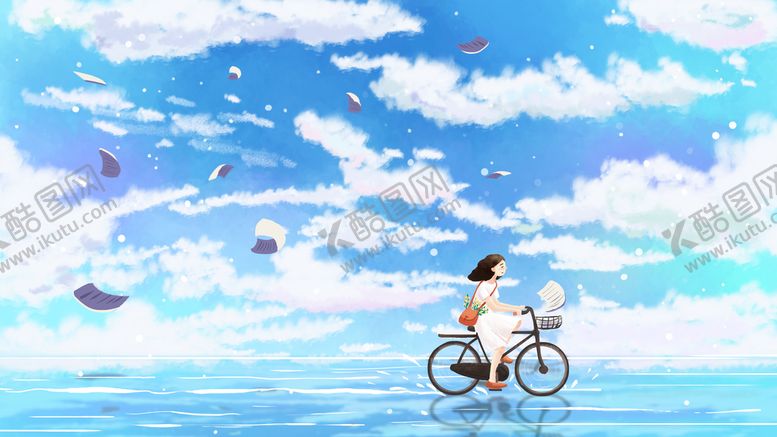 编号：52168010090841498107【酷图网】源文件下载- 创意手绘天空图片 