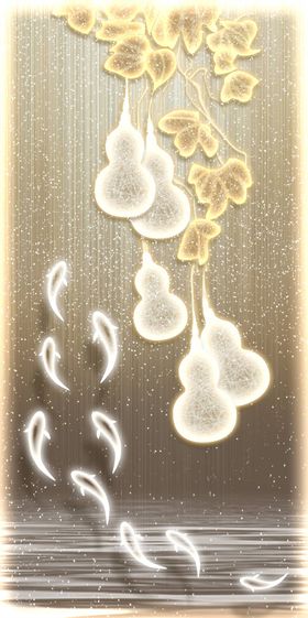 玄关装饰画抽象轻奢意境麋鹿
