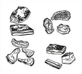 肉类矢量图