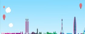 宣传标语背景