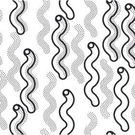 纯色几何拼接图案