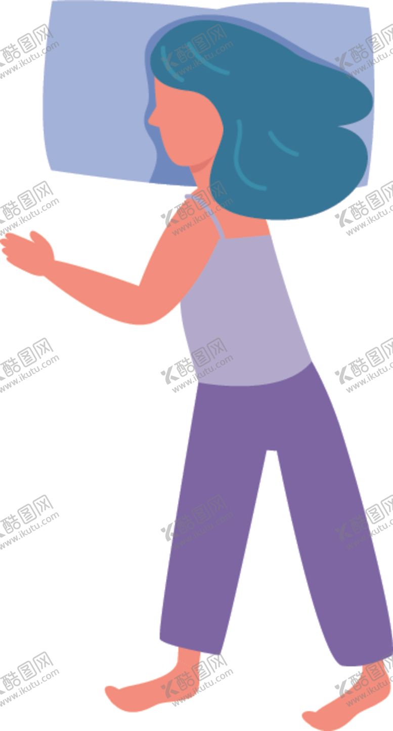 编号：18352105061054431777【酷图网】源文件下载-睡觉姿势