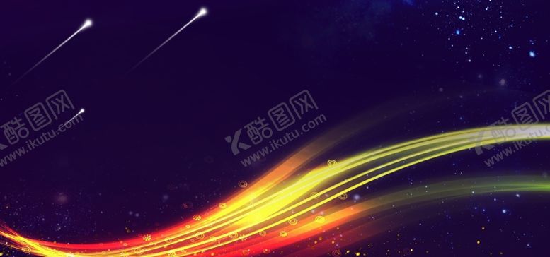 编号：67213310100858449329【酷图网】源文件下载-蓝色年会背景