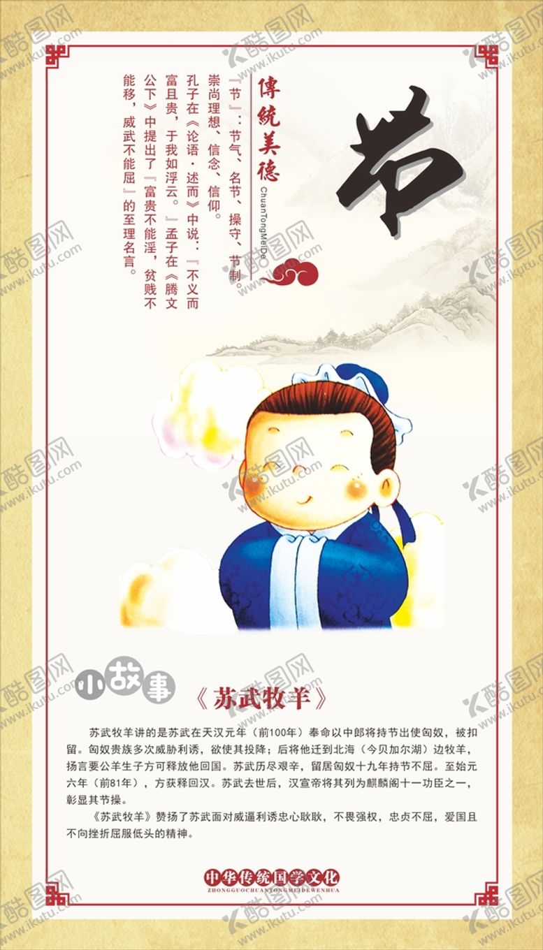 编号：80141201251105178776【酷图网】源文件下载-传统美德展板