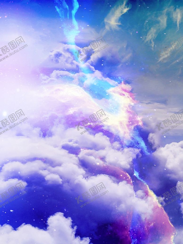 编号：49896403291750163331【酷图网】源文件下载-紫色云层背景素材